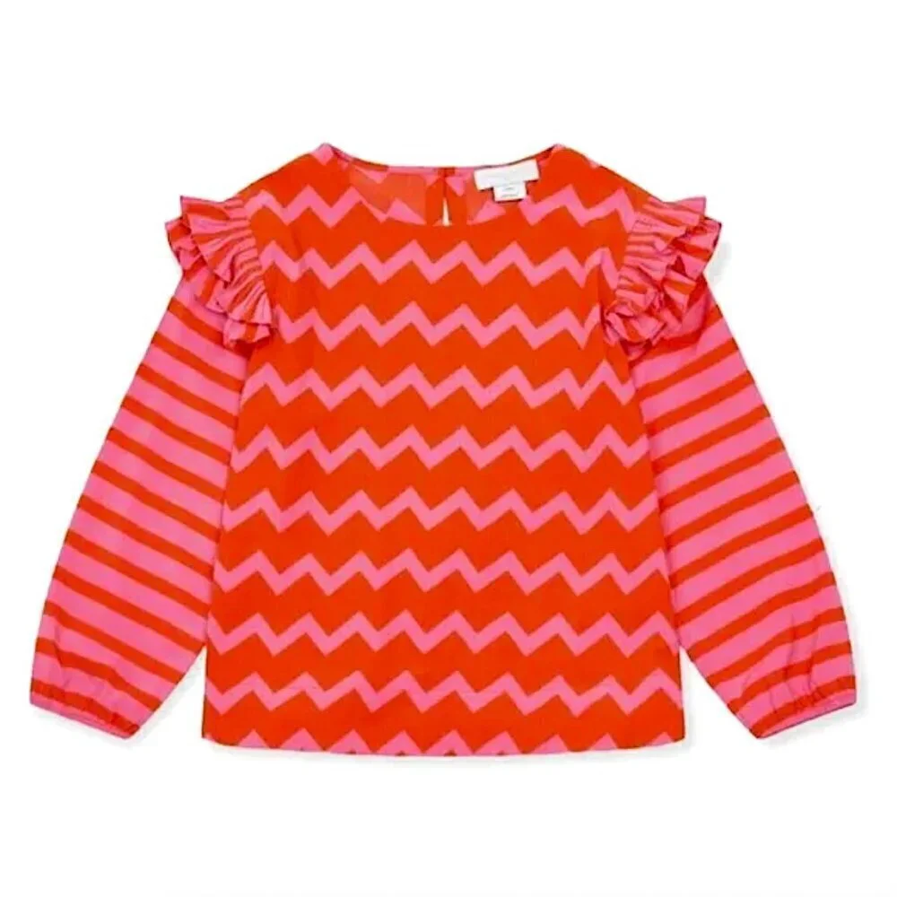 STELLA MCCARTNEY KIDS Top 14 Orange Pink